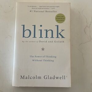 blink by Malcom Gladwell